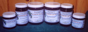 Some blueberry butter